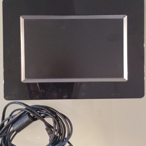 Samsung BT07PS 7" digital photo frame like new, black and silver