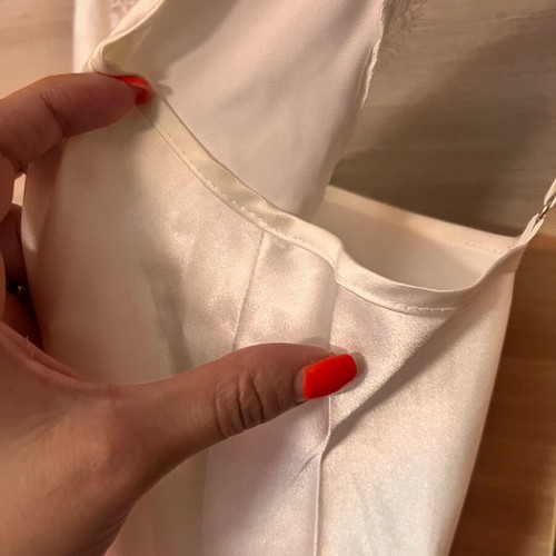 Satin Bridal Nightgown One Size