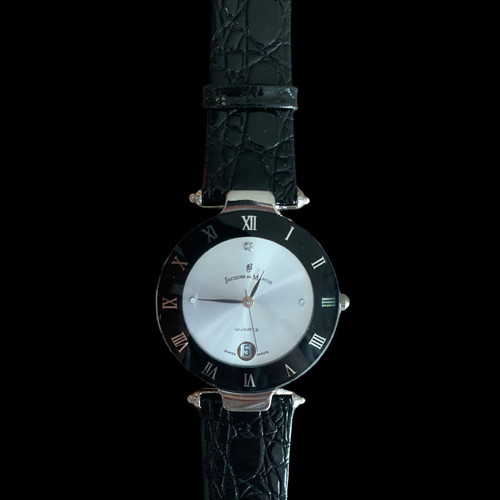 Jacques Du Manoir women's watch new with croco style strap