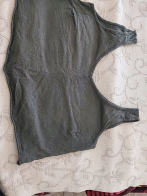 Top shirt used, gray, size M
