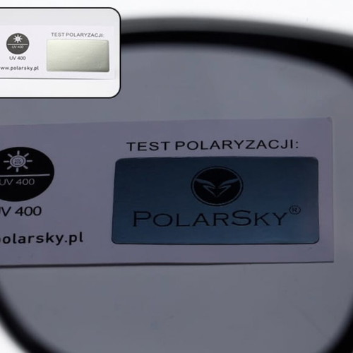 PolarSky Polarized Sunglasses new, grey and blue