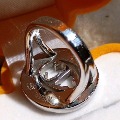 Just Cavalli women's ring used with zircon crystals silver