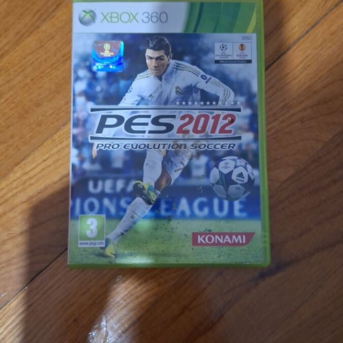PES 2012 Xbox 360 game used, all included