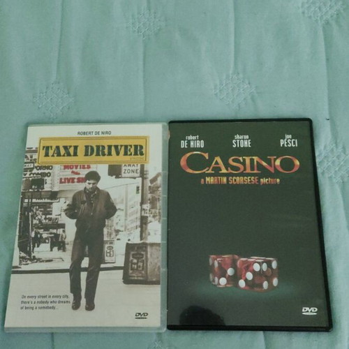 Taxi Driver and Casino DVD used with subtitles