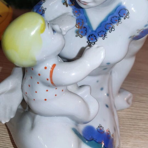 Porcelain figure Mother and Child like new from the Soviet Union