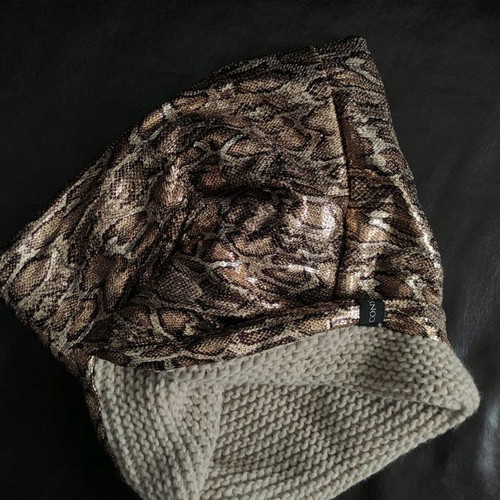 Snood Constasy snake skin scarf new