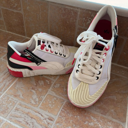 Puma x Karl Lagerfeld athletic shoes used, size 38, white