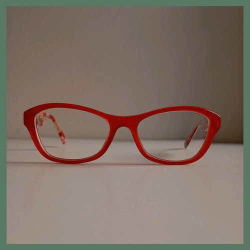 D&G children's prescription glasses used, red for girls