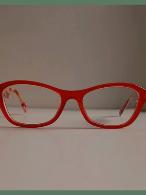 D&G children's prescription glasses used, red for girls