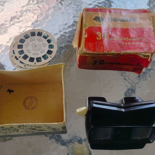 View-Master Model E 3D Dimension Viewer used, functional
