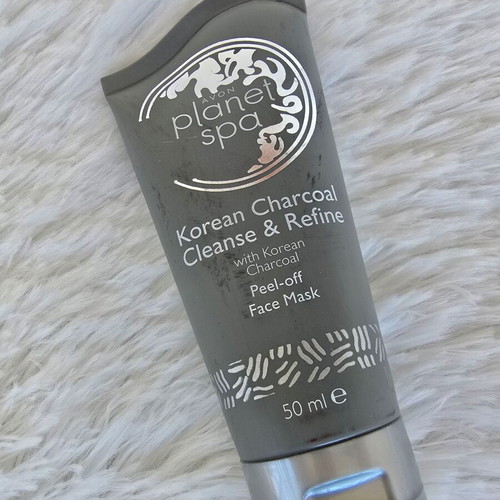 Avon Planet Spa Black Peel-Off Face Mask 50ml new