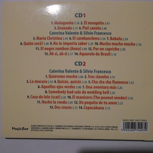 Caterina Valente The Latin Hits 2 CD used, pack