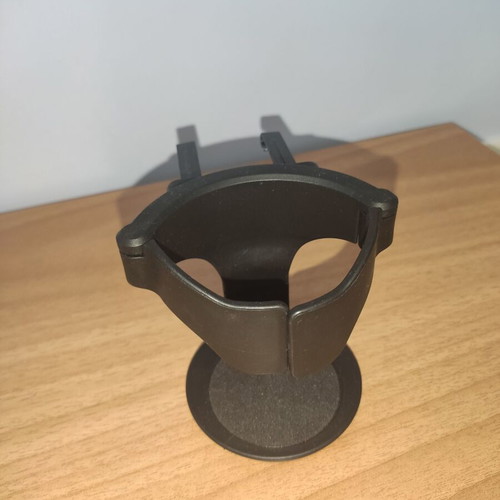 Car cup holder black for air vent