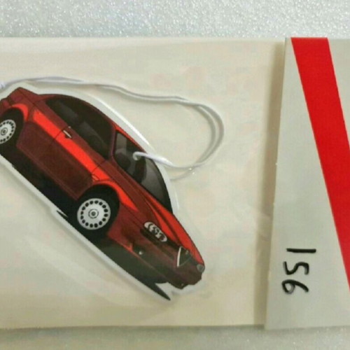 Alfa Romeo car air freshener new with models 147-156-159-Mito-Giulia