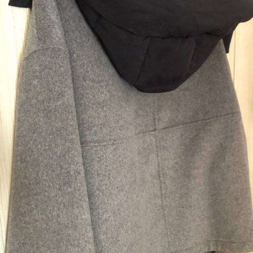 Zara gray jacket with detachable hood used, size L/XL