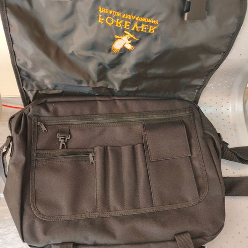Forever Aloe Vera Company laptop bag black 42x30x12cm