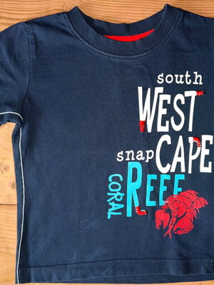 Βρεφικό μπλουζάκι t-shirt Mothercare μεταχειρισμένο για αγοράκι 9-12 μηνών