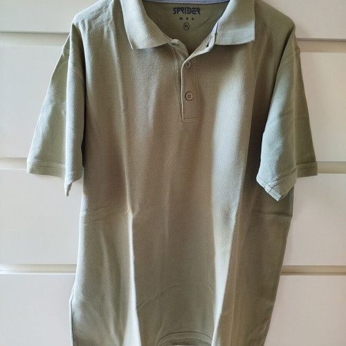 Sprider Man men's polo shirt XL, olive khaki