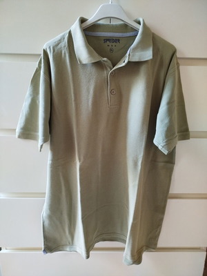 Sprider Man men's polo shirt XL, olive khaki