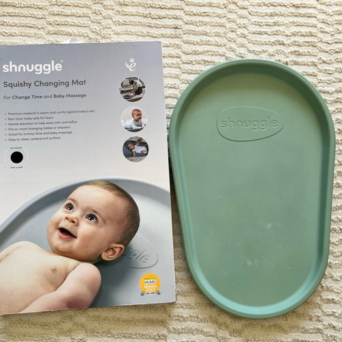 Shnuggle changing mat used