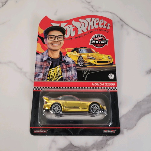 Hot Wheels Honda S2000 Gold RLC new
