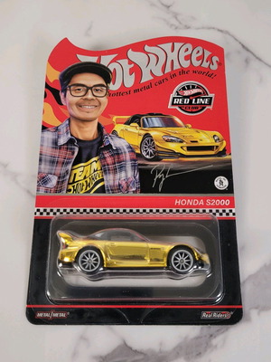 Hot Wheels Honda S2000 Gold RLC new