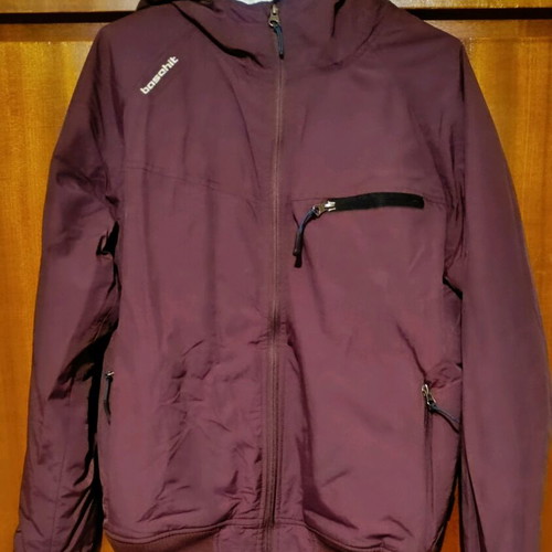 Basehit jacket used, size M, red and purple
