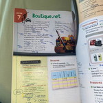 French Learning Books Set of 3 used