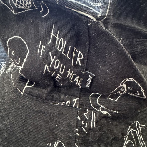 Divided by H&M Mens Bucket Hat used, black, size M