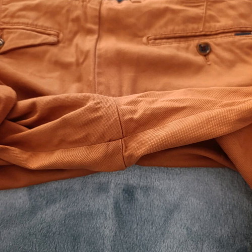 Men's Zen And Zen Legend chino pants like new, orange/brick size M
