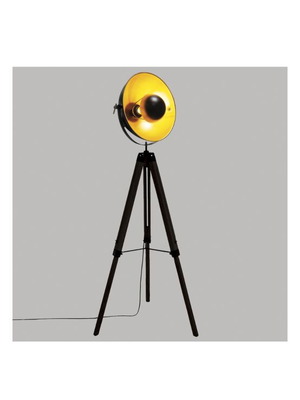 Atmosphera Lahti Vintage Floor Lamp like new, black, E27 socket