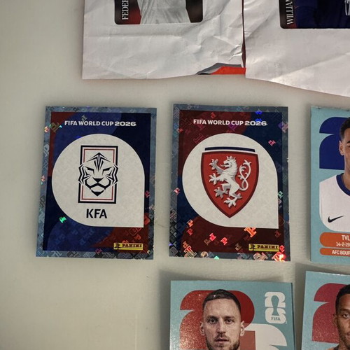 FIFA 2026 Panini World Cup stickers, pack of 10, new