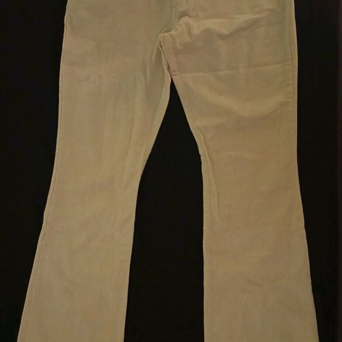 Levi's winter corduroy bell-bottom pants like new, beige, medium