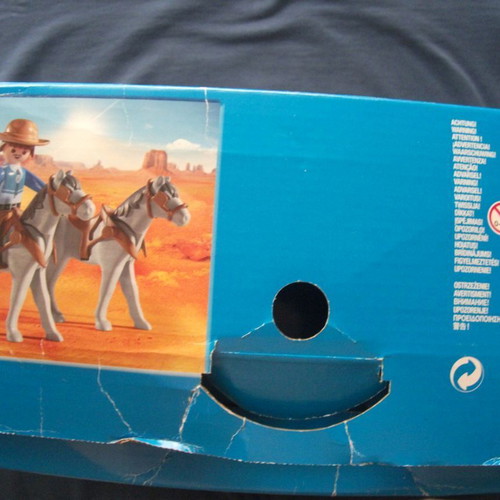 Playmobil 70013 Western Stagecoach set like new, complete