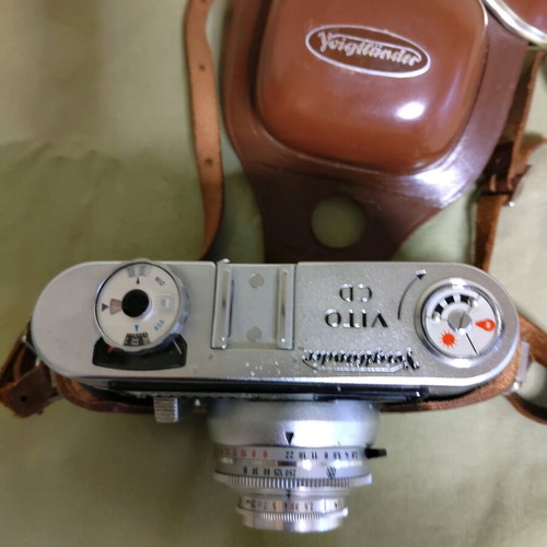 Vintage Vongathia Camera 1968 Model Used, Made in Germany with Tripod