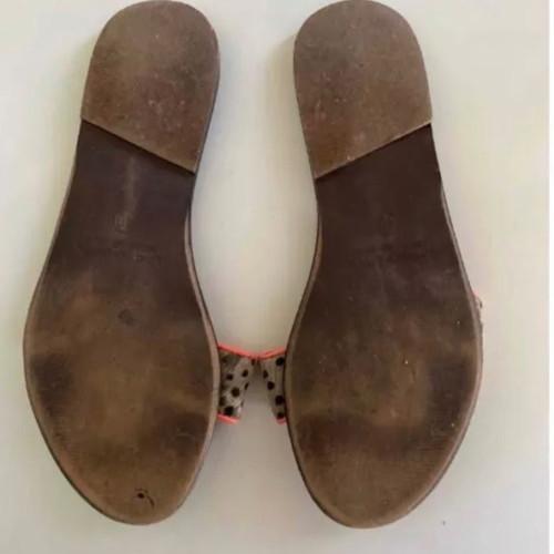 Polo Greenwich Club leather slippers used, size 40