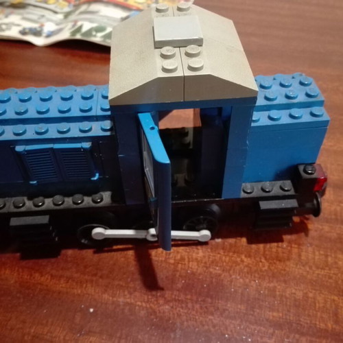 Lego 7760 Diesel Shunter Locomotive used, complete train wagon 100%