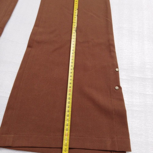 Women's fabric pants brown like new, size XXS