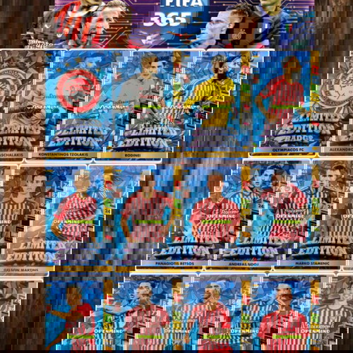 Μεμονωμένες ελληνικές και ξένες limited edition κάρτες Panini FIFA 365 2025 Andrenalyn XL καινούργιες