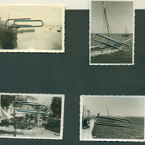 4 Old Authentic Photos Thessaloniki German Occupation