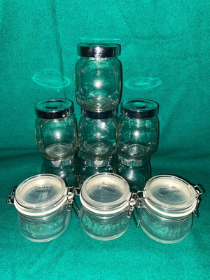 IKEA storage jar set 10 pieces new
