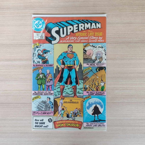 Superman #423 1986 historic issue, condition FINE or better