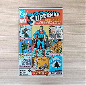 Superman #423 1986 Historic Last Issue DC COMICS Alan Moore