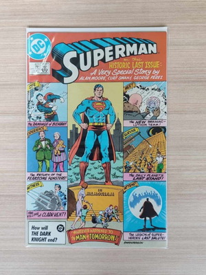 Superman #423 1986 historic issue, condition FINE or better