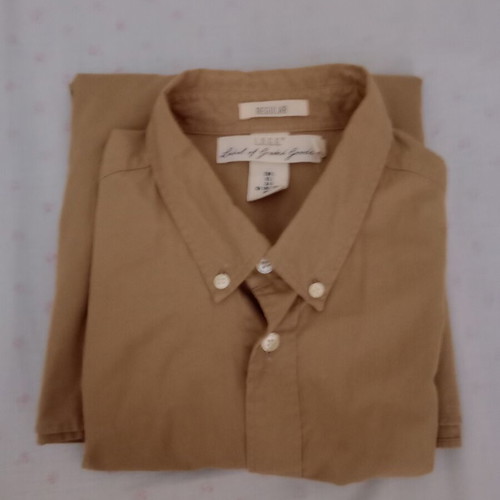 LOGG shirt khaki beige large size like new