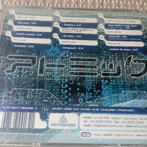 Kiss The Future Procyon CD electronic music compilation like new