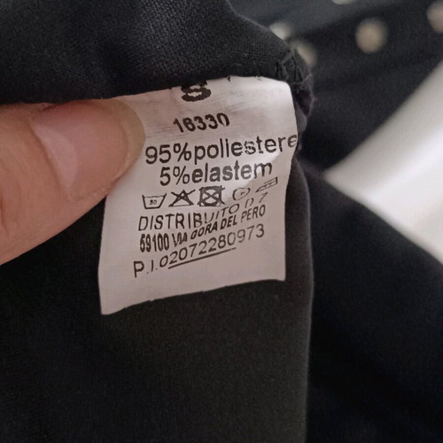 Dizeta S black leggings with studs like new