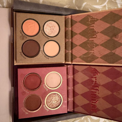 Harry Potter Themed Eyeshadow Set used