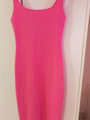Zara midi dress pink like new
