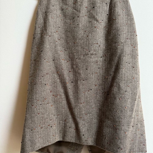 Pencil skirt used from vintage Juanita Sabbadini suit gray